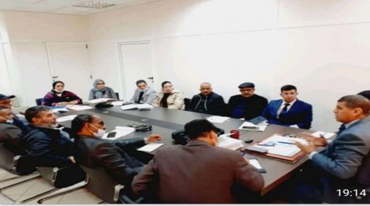 المجلس الإقليمي للرشيدية يعقد إجتماع تشخيص المسالك الطرقية مع عدد من رؤساء الجماعات بالإقليم