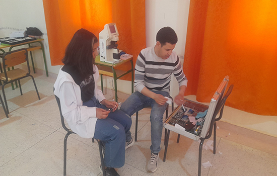 حملة طبية لتصحيح البصر بالرشيدية