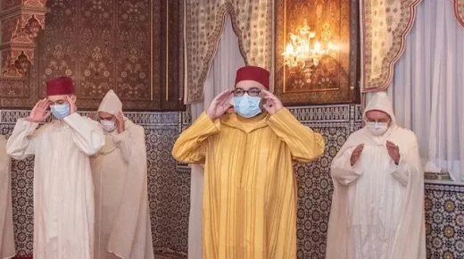 أمير المؤمنين محمد السادس يحيي ليلة القدر المباركة