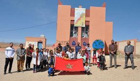 القافلة التربوية الفنية والبيئية تصل إلى تامتتوشت بأيت هاني