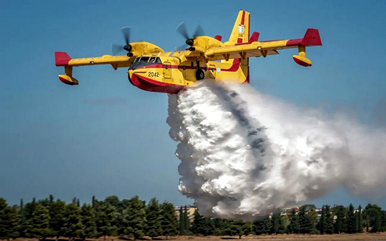 فرق مكافحة النيران تتمكن من تحويط حرائق إقليم خنيفرة