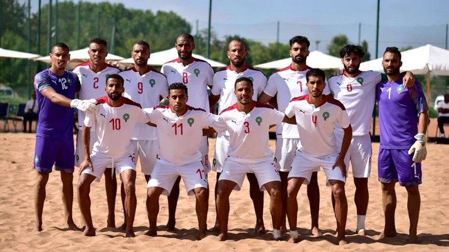 “الكاف” يقضي بتأهل المنتخب المغربي للكرة الشاطئية إلى كأس أمم أفريقيا