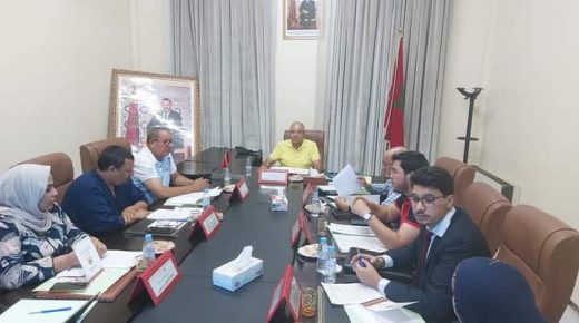 مكتب مجلس جهة درعة-تافيلالت يجتمع لإعداد جدول أعمال دورة أكتوبر 2022