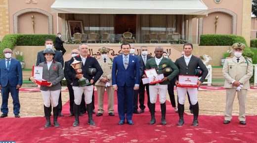 الأمير مولاي رشيد يترأس بتمارة الجائزة الكبرى لصاحب الجلالة الملك محمد السادس لمباراة القفز على الحواجز