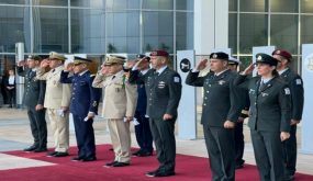 الجنرال الفاروق يتباحث مع رئيس أركان قوات الدفاع الإسرائيلية