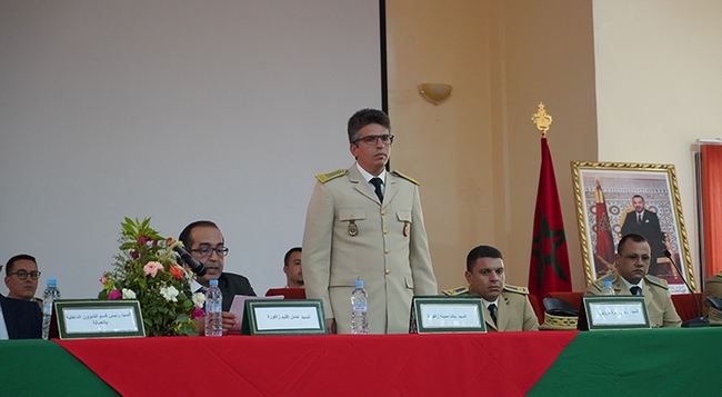 زاكورة.. تنصيب رجال السلطة الجدد