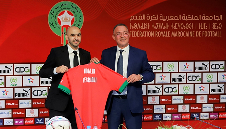 تعيين وليد الركراكي مدربا جديدا للمنتخب الوطني لكرة القدم