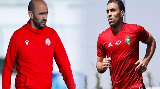 استدعاء حمدالله لقائمة المنتخب المغربي قبل كأس العالم