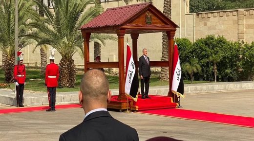الرئيس العراقي الجديد عبد اللطيف رشيد يتسلم مهامه رسميا