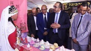 انطلاق فعاليات المعرض الإقليمي للصناعة التقليدية بزاكورة