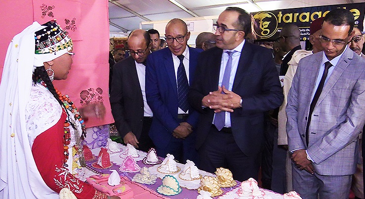 انطلاق فعاليات المعرض الإقليمي للصناعة التقليدية بزاكورة