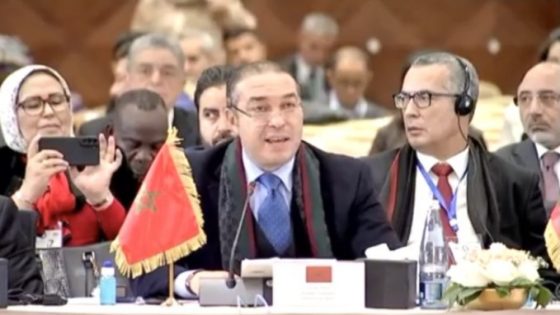 الوفد البرلماني المغربي بالجزائر يتصدى لما تناولته كلمة رئيسة الوفد الأنديني