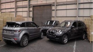 إجهاض محاولة تهريب 3 سيارات فاخرة مسروقة إلى المغرب