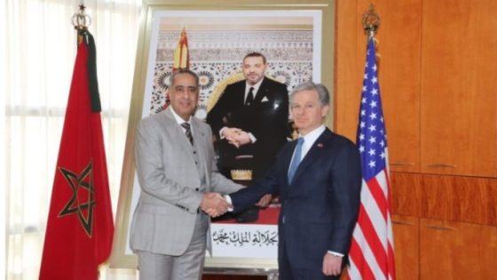 الرباط .. عبد اللطيف الحموشي يستقبل مدير التحقيقات الفدرالي بالولايات المتحدة