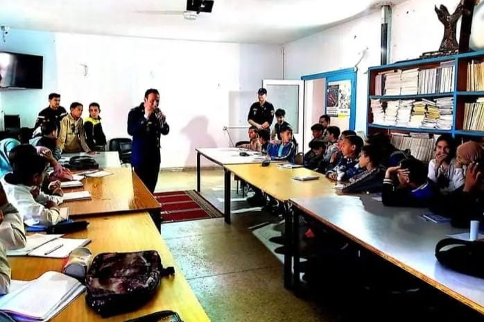 ميدلت .. نشاط تحسيسي حول الاسعافات الأولية بثانوية مولاي يوسف الاعداديه