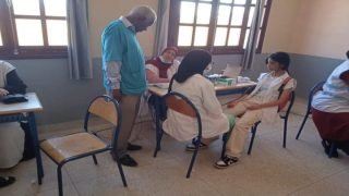 ورزازات ..حملة طبية بالثانوية التأهيلية أنوال بمدينة