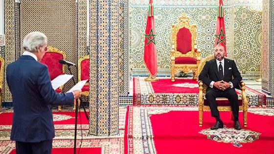 جلالة الملك محمد السادس يستقبل والي بنك المغرب بتطوان