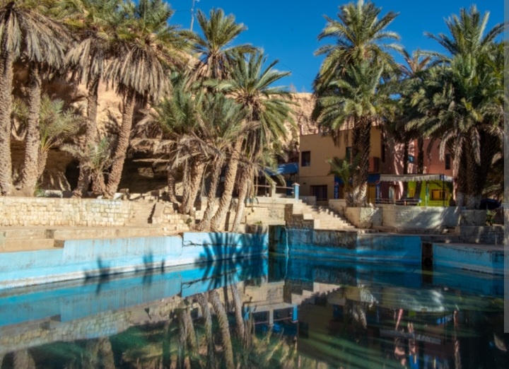 الرشيدية ..منتجع العين الزرقاء لمسكي بين الماضي والحاضر