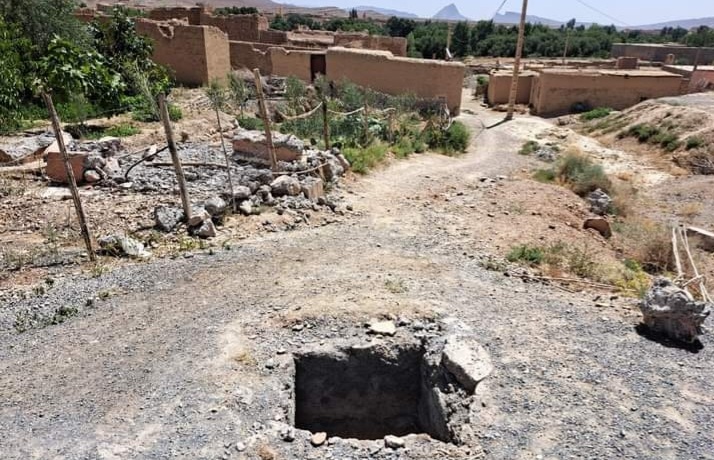 خطر يهدد ساكنة تليشت الغربية. بإقليم ميدلت