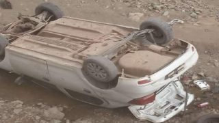 ميدلت ..حادثة سير خطيرة بطريق أݣديم أنمزي.