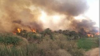 الجمعية المغربية لحقوق الانسان فرع الرشيدية تتضامن مع ضحايا حريق قصر زاوية أوفوس وتطالب بتعويض كل الضحايا