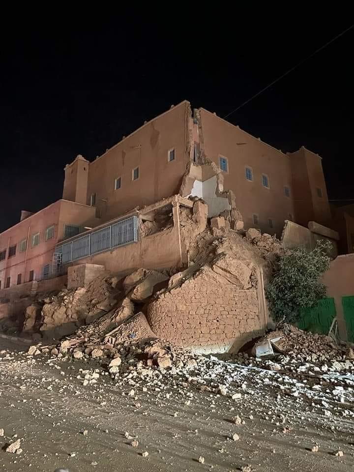عاجل.. مخلفات الزلزال بإقليم تنغير