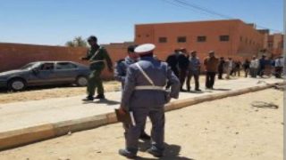 الرشيدية .. حادثة سير مميتة  على مستوى الطريق الرئيسية بتنجداد