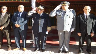 الرشيدية ..مراسيم حفل تحية العلم بمناسبة عيد الإستقلال بمقر ولاية جهة درعة تافيلالت