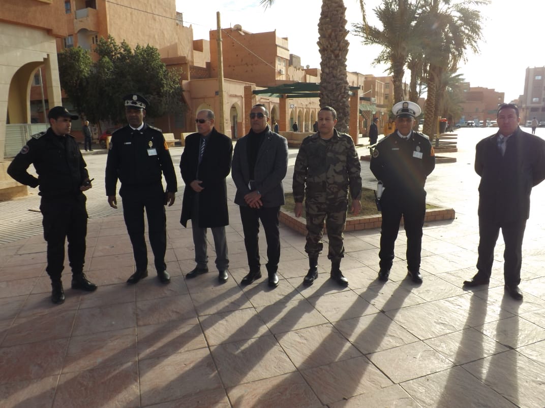 الرشيدية .. ترتيبات وإجراءات أمنية لتأمين احتفالات رأس السنة الميلادية