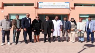 إعطاء انطلاقة المركز المرجعي للتكفل بالأشخاص المتعايشين مع كوفيد 19 بورزازات