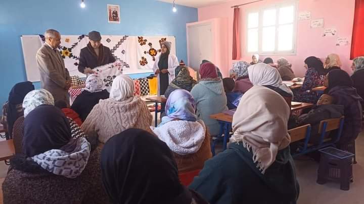 زيارة ميدانية لفوج تابع لجمعية شجرة لكل مولود بميدلت