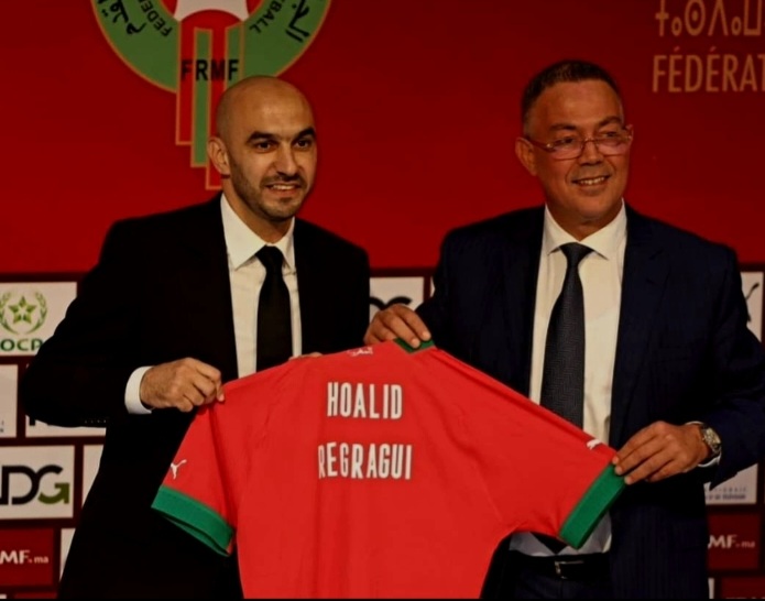 الجامعة الملكية لكرة القدم تجدد ثقتها في وليد الركراكي مدربا للفريق الوطني