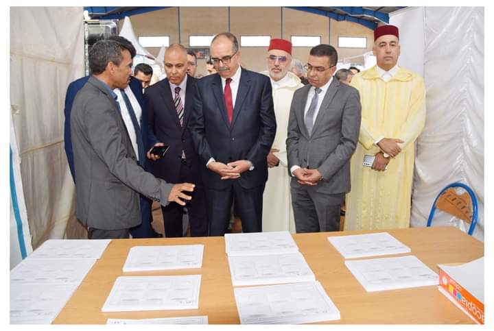 ميدلت .. المصطفى النوحي يتفقد أشغال الدورة الخامسة للملتقى الإقليمي للإعلام والتوجيه المدرسي
