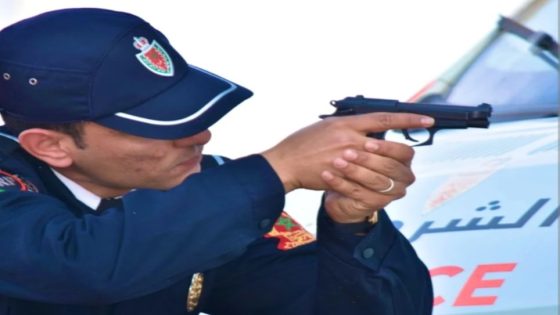 شرطي يستعمل سلاحه الوظيفي لإيقاف شخص حاول الفرار أثناء عملية تفتيش بالسد القضائي غرب مدينة الرشيدية