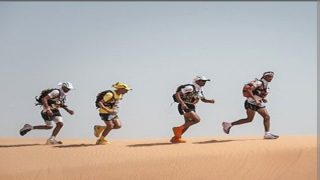 ثلاثي مغربي في نهاية المرحلة الثانية من مارطون الرمال”الدورة 38″