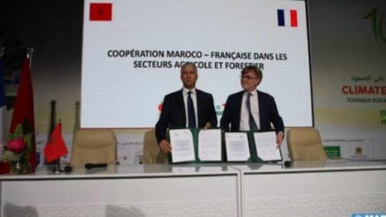 المغرب وفرنسا يوقعان على خارطة طريق للشراكة في مجالي الفلاحة والغابات