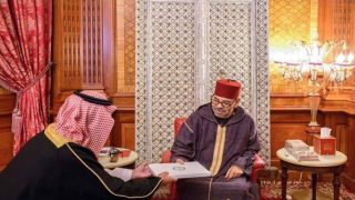 جلالة الملك يستقبل صاحب السمو الملكي الأمير تركي بن محمد بن فهد بن عبد العزيز آل سعود مبعوث خادم الحرمين الشريفين حاملا رسالة لجلالته