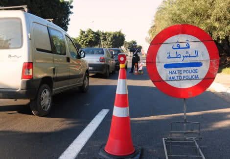 حجز 40 كيلوغرامًا من مخدر الشيرا بسد قضائي بميدلت