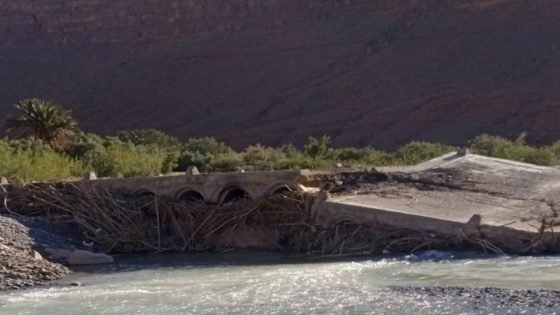 الرشيدية .. ستة أشهر من العزلة والصمت: .. معاناة ساكنة قصر أشبارو بعد انهيار الجسر