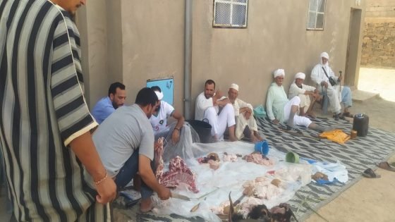 ساكنة قصر أوخيت بجماعة ملعب تحيي ” أيدودن غُشت ” : مناسبة سنوية تعكس التلاحم الاجتماعي