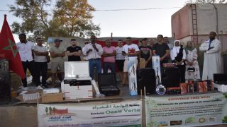 جمعية الواحة الخضراء بتلاكلو تنظم أمسية ثقافية بوحدة تلاكلو لاستقبال وفد جمعية ماروك أند بوط