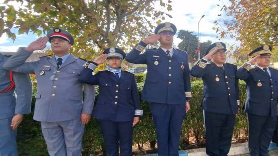 ميدلت .. بمناسبة عيد الاستقلال الذكرى 70.. باشا مدينة بومية يقود لحظة وطنية مهيبة لتحية العلم.