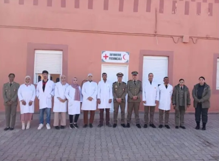 تنغير .. حملة للكشف المبكر عن داء السكري لفائدة 172 عنصرا من القوات المساعدة