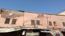 مواطنة من تمتتوشت بآيت هاني تستغيث بعد تهديد الأمطار بانهيار منزلها الطيني