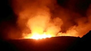 ميدات ..نيران تلتهم جبال “أقنݣلي”.. سبعة هكتارات تحترق واستنفار أمني واسع ليلا