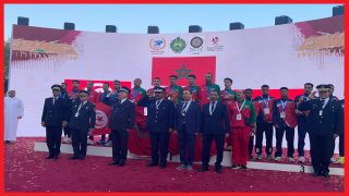 رياضيو الأمن الوطني يتوّجون بلقب البطولة العربية للعدو الحر بالدوحة