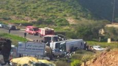 وفاة أربعة عناصر من الأمن الوطني في حادثة سير لحافلة رسمية نواحي سيدي إفني