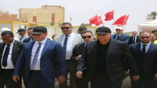 وزير الشباب والثقافة والتواصل محمد المهدي بنسعيد يتفقد تقدم أشغال تأهيل موقع سجلماسة الأثري بالرشيدية