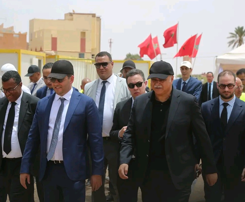 وزير الشباب والثقافة والتواصل محمد المهدي بنسعيد يتفقد تقدم أشغال تأهيل موقع سجلماسة الأثري بالرشيدية