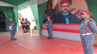 أسرة الدرك الملكي بميدلت.. حضور أمني لافت في ملتقى التفاح